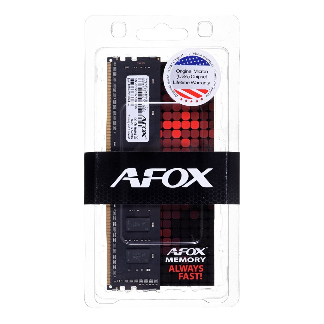 DIMM DDR4 16GB 2666MHZ AFOX AFLD416FH1P